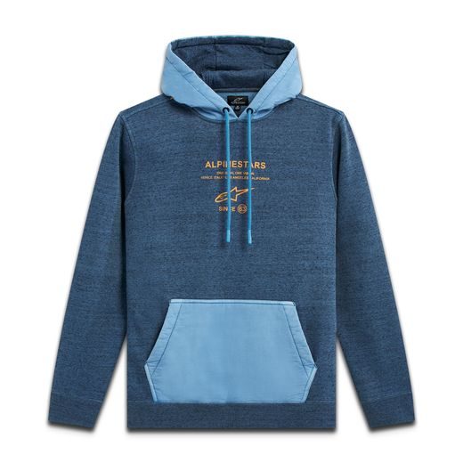 MIKINA OCCURANCE HOODIE, ALPINESTARS (MODRÁ)