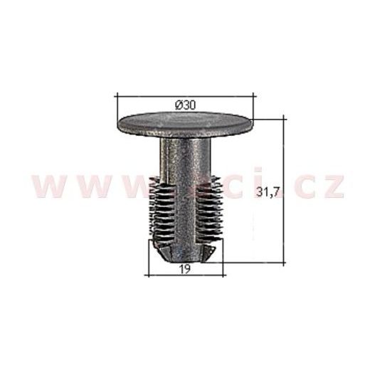 PLASTOVÁ PŘÍCHYTKA (SADA 5 KS)