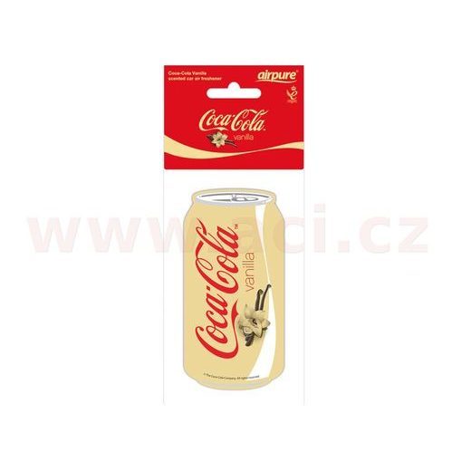 ZÁVĚSNÁ VŮNĚ COCA COLA VANILLA - PLECHOVKA