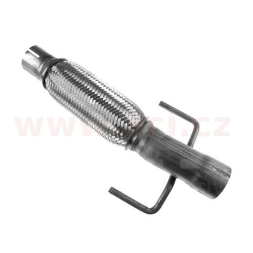 PRUŽNÝ ČLEN VÝFUKU PREMIUM, VNITŘ. PRŮMĚR 53 MM / DÉLKA PR. ČLENU 200 MM / CELKOVÁ DÉLKA 390 MM