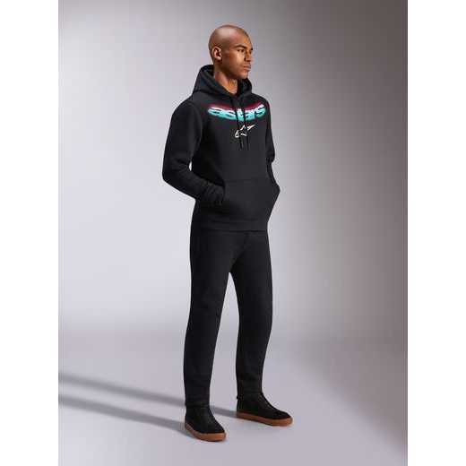 MIKINA ELLIPSOID HOODIE, ALPINESTARS (ČIERNA)