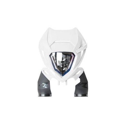 PREDNÉ MASKA S LED SVETLOM BETA, RTECH (BIELA)