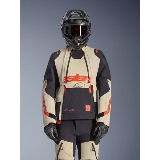 BUNDA HALO PRE DRYSTAR XF, ALPINESTARS (KRÉMOVÁ/ČERNÁ/ČERVENÁ) 2026