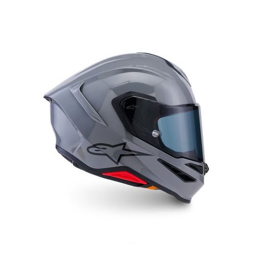 PRILBA S-R7 SOLID, ALPINESTARS (ŠEDÁ) 2026