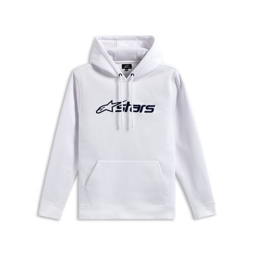 MIKINA BLAZE HOODIE 3, ALPINESTARS (BÍLÁ/MODRÁ)