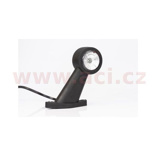 POZIČNÍ SVĚTLO LED (118X45 MM) KOMBINACE 2V1 S GUMOVÝM DRŽÁKEM, KABEL 0,5 M, L=P