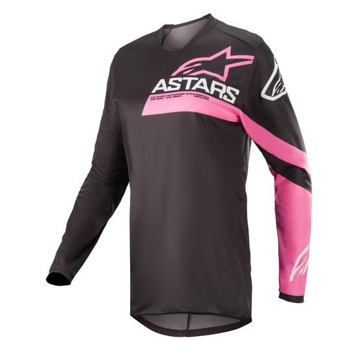 DRES STELLA FLUID CHASER, ALPINESTARS, DÁMSKY (ČERNÁ/RŮŽOVÁ FLUO) 2023