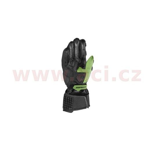 RUKAVICE CARBO 5, SPIDI (ČERNÉ/ZELENÉ)