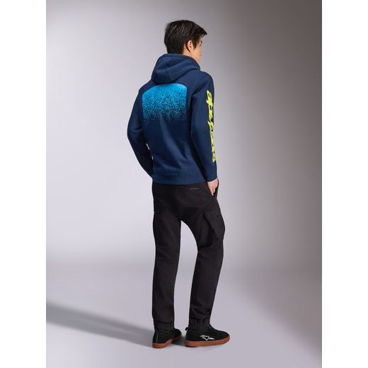 MIKINA OBSESSED HOODIE, ALPINESTARS (MODRÁ)