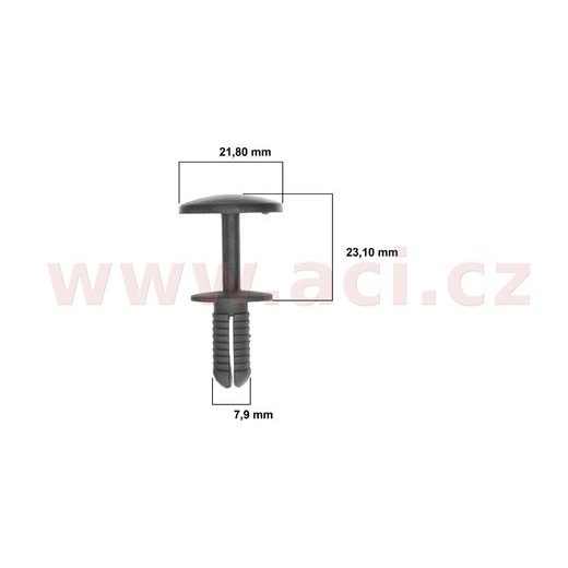 PLASTOVÝ NÝTEK (SADA 10 KS)