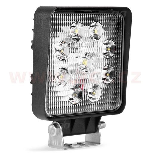 LED PRACOVNÍ SVĚTLO, NAPĚTÍ 9-36 V, (9 LED 3030), SVĚT. TOK 2160 LM, (110 X 110 MM)