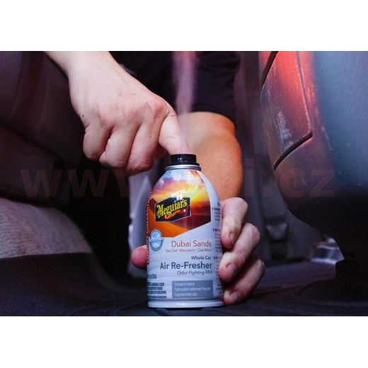 MEGUIAR'S WHOLE CAR AIR-REFRESHER, DUBAI SANDS POHLCOVAČ PACHŮ + OSVIEŽOVAČ VZDUCHU, VÔNE DUBAI SANDS 57 G