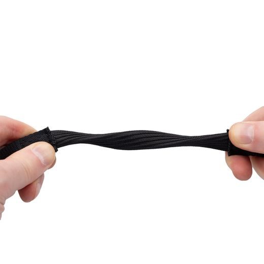 ZAVAZADLOVÉ POPRUHY ATLAS B-CLIP, 2 KS, OXFORD (ČIERNA, 17MM X 2M)