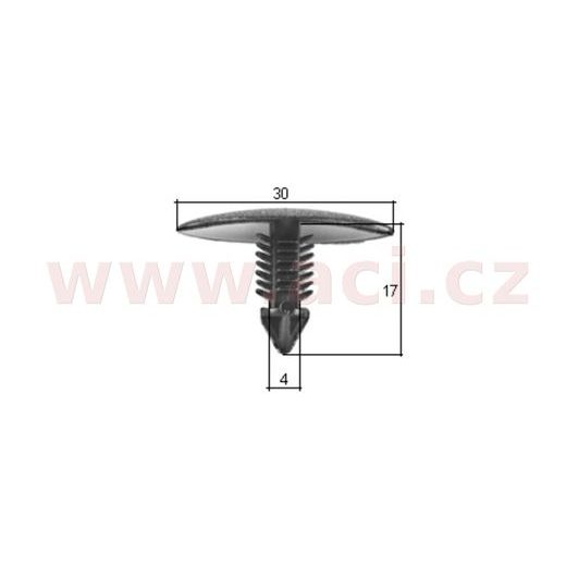 PLASTOVÁ PŘÍCHYTKA (SADA 10 KS)