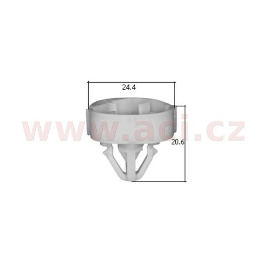 PLASTOVÁ PŘÍCHYTKA (SADA 5 KS)