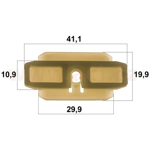 PLASTOVÁ PŘÍCHYTKA (SADA 10 KS)