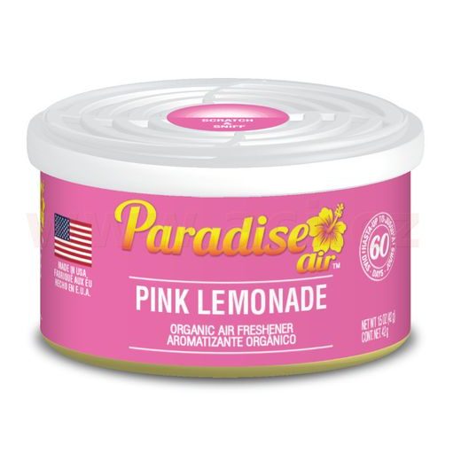 OSVĚŽOVAČ VZDUCHU PARADISE AIR ORGANIC AIR FRESHENER 42 G, VŮNĚ: PINK LEMONADE