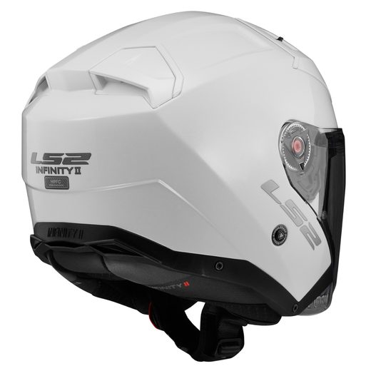 LS2 OF603 INFINITY II SOLID GLOSS WHITE-06