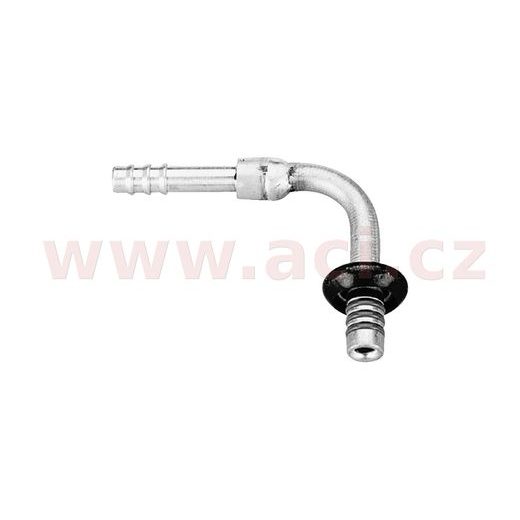 FITING NAMAČKÁVACÍ PRE PRUŽINOVÚ SPOJKU SAMEC 90° PRE HADICU G10 (13 MM)
