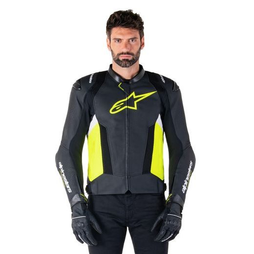BUNDA MISSILE 3 AIRFLOW, ALPINESTARS (ČERNÁ/ŽLUTÁ FLUO/BÍLÁ) 2026