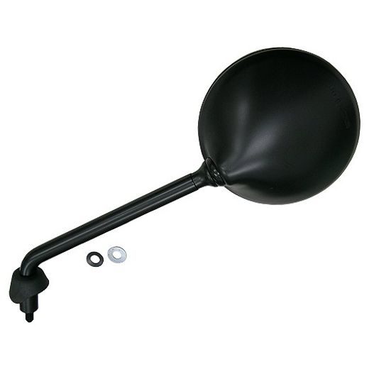 SPÄTNÉ ZRKADLO PLASTOVÉ (ZÁVIT PRAVÝ M8, PRIEMER SKLA 120 MM), Q-TECH, L