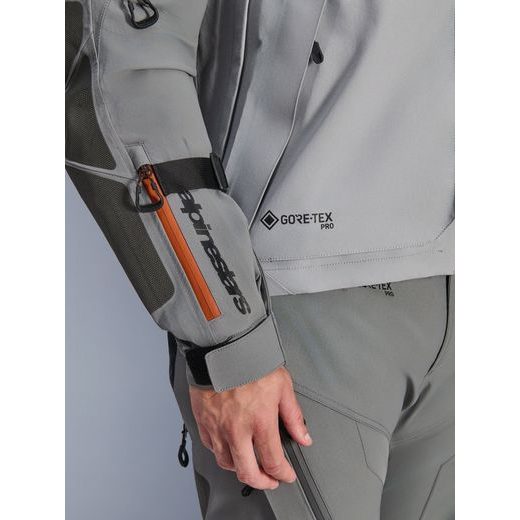 BUNDA NAZCA 3L GORE-TEX PRE, ALPINESTARS (TMAVO ŠEDÁ/SVĚTLE ŠEDÁ) 2026
