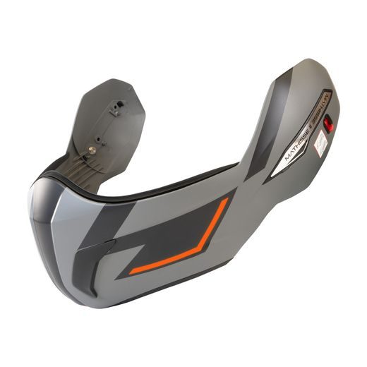 BRADOVÝ CHRÁNIČ PRE PRILBU MATHISSE 2, AIROH (ORANŽOVÝ MATNÝ, VEĽ. XS - S)