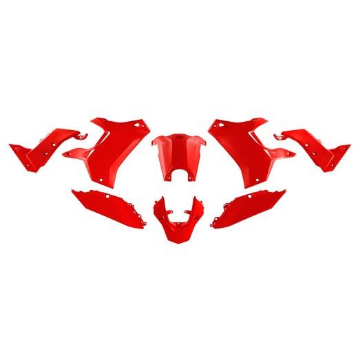 SADA PLASTOV YAMAHA TENERE, RTECH (ČERVENÁ, 5 DIELOV)