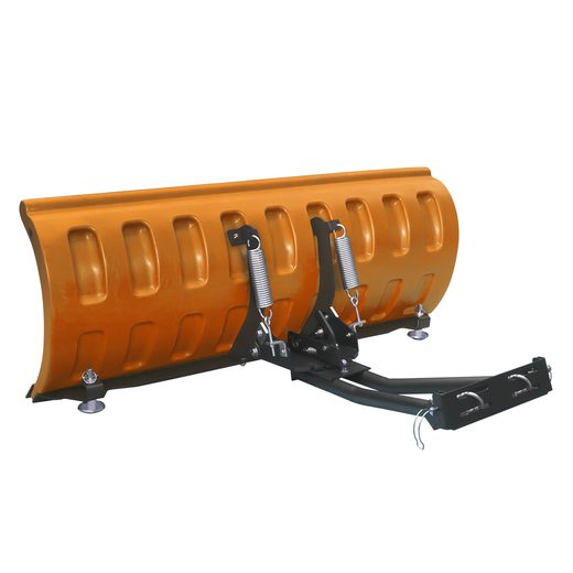 SHARK SNOW PLOW 60" DELUXE ORANGE (152 CM) WITH ADAPTER