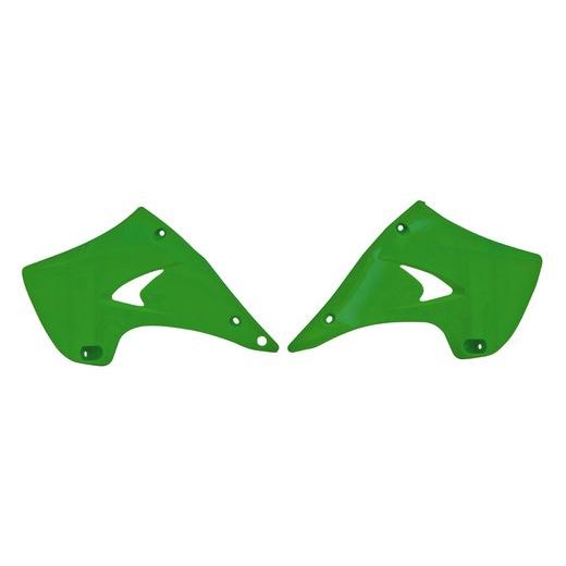 SPOJLERY CHLADIČA KAWASAKI, RTECH (ZELENÉ, PÁR)