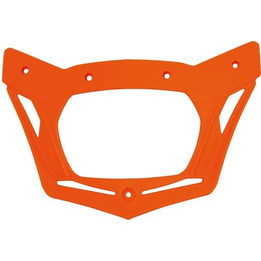 RÁM PREDNÉ MASKY V-FACE, RTECH (ORANŽOVÝ)