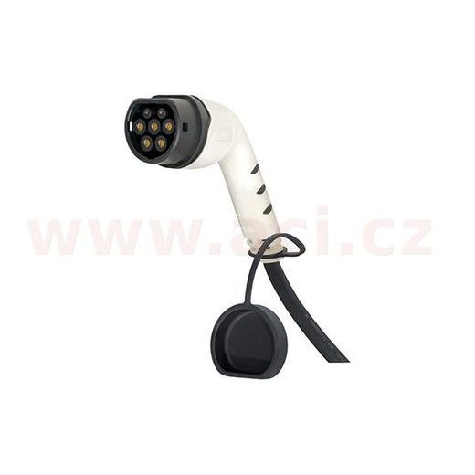 NABÍJECÍ KABEL PRO EV, TYP 2 / TYP 2, 20 A / 11 KW, 3 FÁZE, 480 V, DÉLKA 6 M, BÍLÉ KONEKTORY HELLA