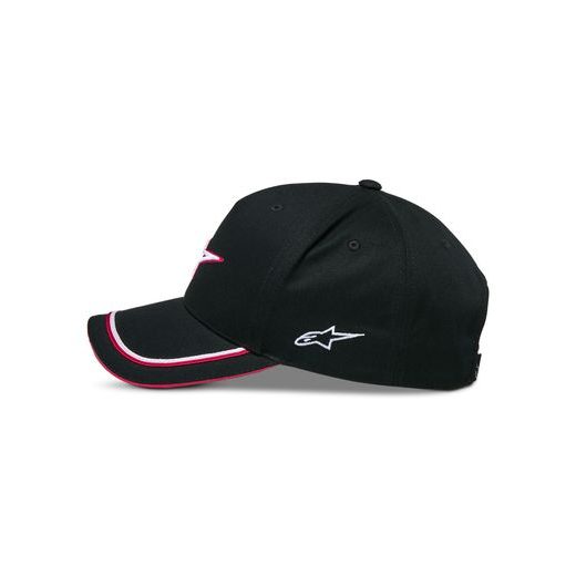 ŠILTOVKA ASCENSION SNAPBACK, ALPINESTARS (ČERNÁ/ČERVENÁ)