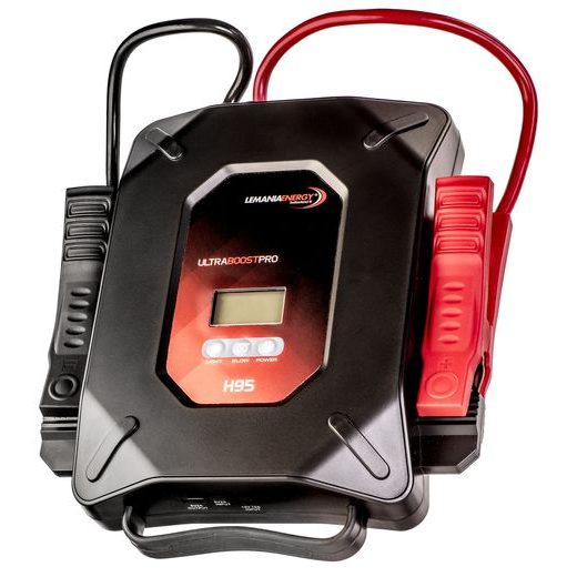 VÝKONNÝ HYBRIDNÍ STARTOVACÍ BOOSTER H95 12V LEMANIA ENERGY