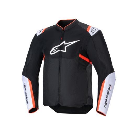 BUNDA T-SPS AIR V2, ALPINESTARS (ČERNÁ/BÍLÁ/ČERVENÁ FLUO) 2026