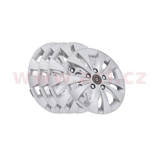 KRYTY KOL 16" STŘÍBRNÁ (SADA 4 KS)