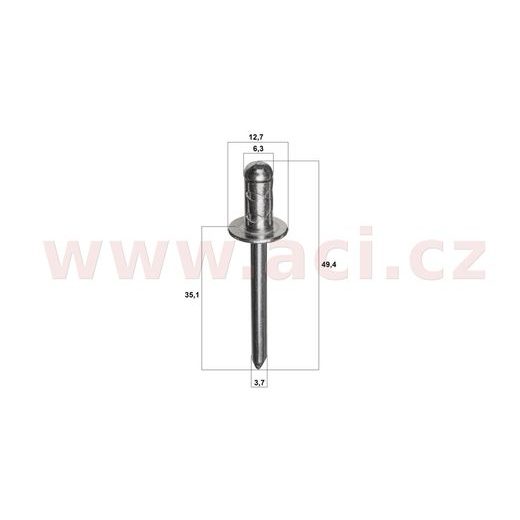 HLINÍKOVÝ NÝTEK (SADA 10 KS)