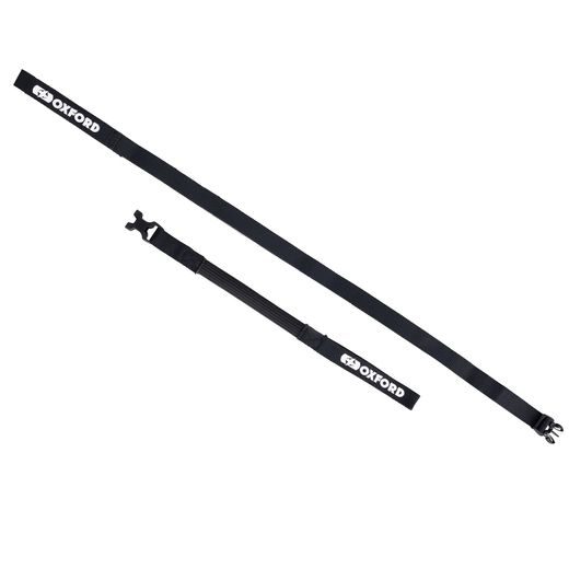ZAVAZADLOVÉ POPRUHY ATLAS B-CLIP, 2 KS, OXFORD (ČIERNA, 17MM X 2M)