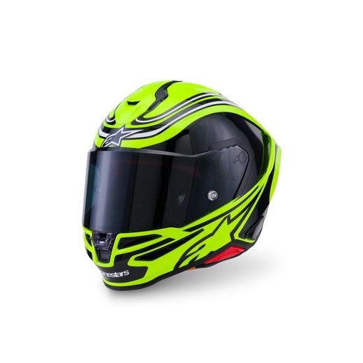 PRILBA S-R7 ZEAL, ALPINESTARS (ŽLTÁ FLUO/ČERNÁ/BÍLÁ) 2026