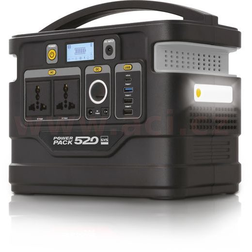 NABÍJECÍ STANICE S MĚNIČEM NAPĚTÍ 12/230 V GYS POWER PACK 520, 518 WH