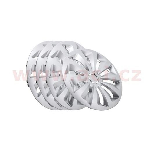 KRYTY KOL 14" STŘÍBRNÁ (SADA 4 KS)