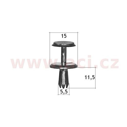 PLASTOVÝ NÝTEK (SADA 10 KS)