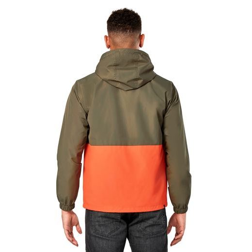 BUNDA SPEEDED WINDBREAKER, ALPINESTARS (ZELENÁ/ORANŽOVÁ)