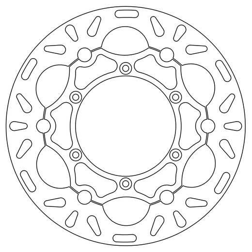 BRZDOVÝ KOTÚČ PLÁVAJÚCE, NEWFREN