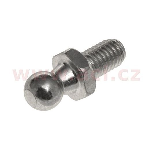 KULOVÝ ČEP PLYNOVÉ VZPĚRY (PRŮMĚR ČEPU 10 MM, VÝŠKA 12 MM, ZÁVIT M8, DÉLKA ZÁVITU 13 MM)
