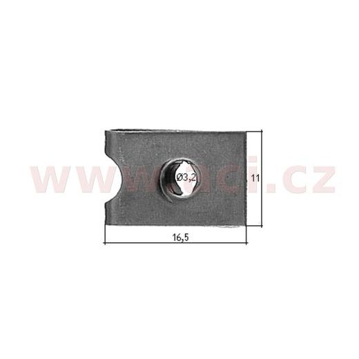 KOVOVÁ PŘÍCHYTKA (SADA 10 KS)