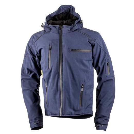 STREET SOFTSHELL BUNDA SOFT, 4SQUARE - PÁNSKA (MODRÁ)