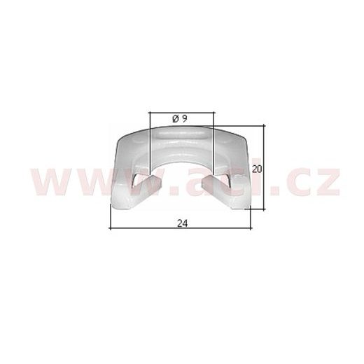 PLASTOVÁ PŘÍCHYTKA (SADA 10 KS)