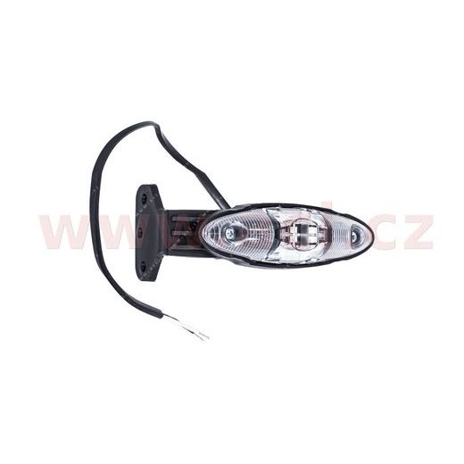 POZIČNÍ SVĚTLO OVÁLNÉ LED (120X40 MM) S DRŽÁKEM, KABEL 0,5 M