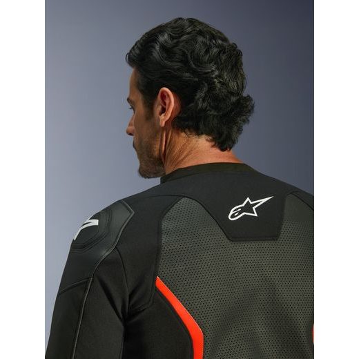 BUNDA GP FORCE V2 AIRFLOW, ALPINESTARS (ČERNÁ/ČERVENÁ FLUO/BÍLÁ) 2026